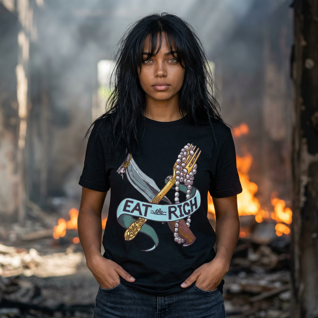 Eat the Rich - Vintage Graphic Tee