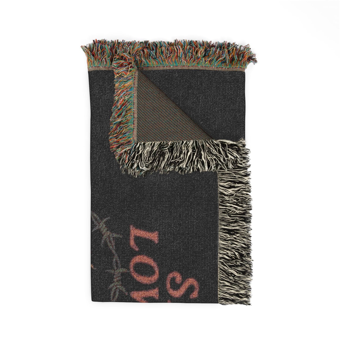 Satan Loves You - Heavy Cotton Woven Blanket